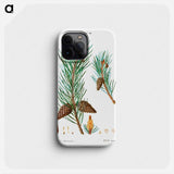 Scots pine - ピエール ジョゼフ ルドゥーテ Phone Case.