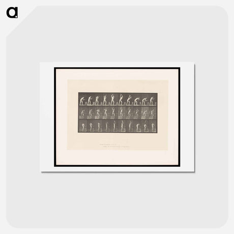 アートポストカード-The Blacksmith
 - エドワード マイブリッジ Postcard.
