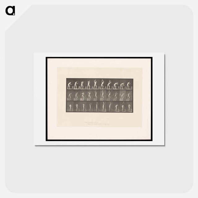 アートポストカード-The Blacksmith
 - エドワード マイブリッジ Postcard.