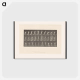 アートポストカード-The Blacksmith
 - エドワード マイブリッジ Postcard.