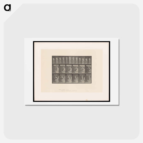 アートポストカード-Man at Crank
 - エドワード マイブリッジ Postcard.