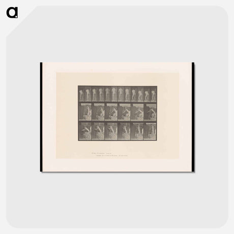 アートポストカード-Man at Crank
 - エドワード マイブリッジ Postcard.