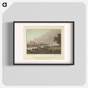 アートポスター-View of Westminster, taken from Lambeth Stairs
 - イェール大学アートギャラリー Poster.