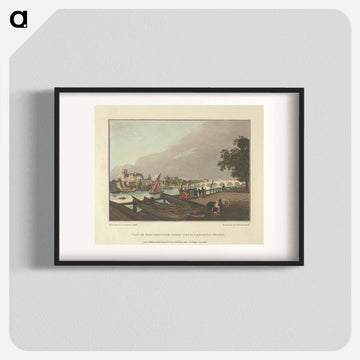 View of Westminster, taken from Lambeth Stairs
 - イェール大学アートギャラリー Poster.