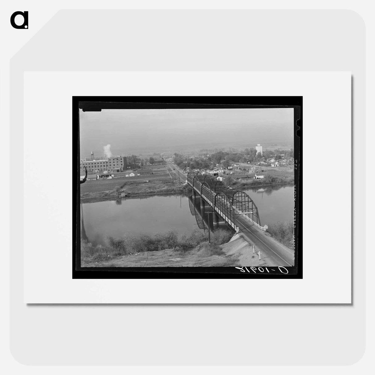 Untitled photo, possibly related to: Sugar beet factory along Snake River - Dorothea Lange Poster.