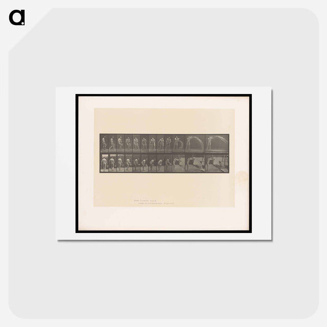 アートポストカード-The Water Bearer
 - エドワード マイブリッジ Postcard.