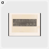 アートポストカード-The Water Bearer
 - エドワード マイブリッジ Postcard.