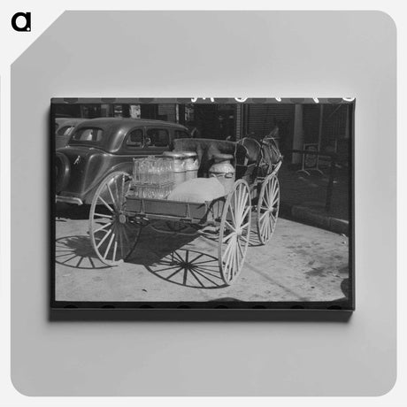 アートパネル-Cimarron Combine
 - ラッセル リー Canvas.