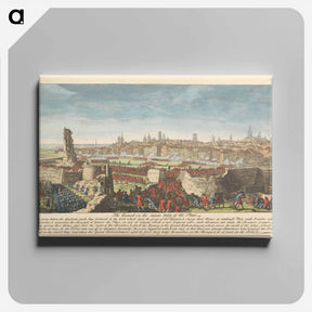 アートパネル-The Assault on the Main Body of the Palace
 - イェール大学アートギャラリー Canvas.