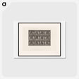 アートポストカード-Two Blacksmiths
 - エドワード マイブリッジ Postcard.