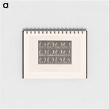 アートメモ帳-Two Blacksmiths
 - エドワード マイブリッジ Memo.