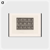 アートポストカード-Two Blacksmiths
 - エドワード マイブリッジ Postcard.