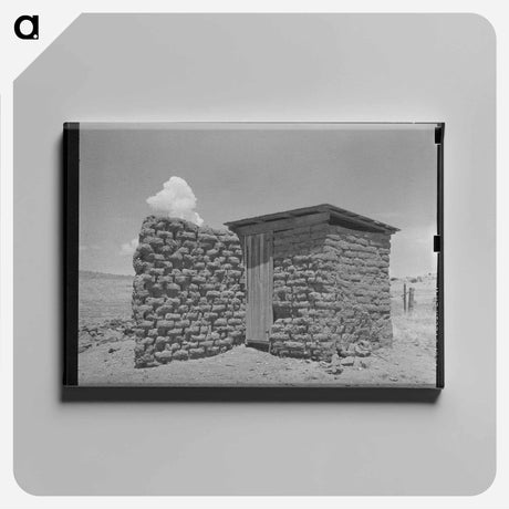 アートパネル-Dust Storm Near Williston
 - ラッセル リー Canvas.