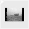 アートポストカード-Dust Storm Near Williston
 - ラッセル リー Postcard.