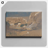 アートパネル-Rocky Valley of Mosta, Malta
 - イェール大学アートギャラリー Canvas.