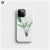 European water-plantain illustration - ピエール ジョゼフ ルドゥーテ Phone Case.