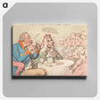 アートパネル-Anti-Sacharrites, - or - John Bull and His Family Leaving off the Use of Sugar
 - イェール大学アートギャラリー Canvas.