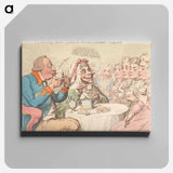 アートパネル-Anti-Sacharrites, - or - John Bull and His Family Leaving off the Use of Sugar
 - イェール大学アートギャラリー Canvas.