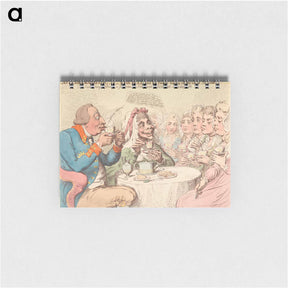 アートメモ帳-Anti-Sacharrites, - or - John Bull and His Family Leaving off the Use of Sugar
 - イェール大学アートギャラリー Memo.
