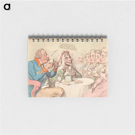 アートメモ帳-Anti-Sacharrites, - or - John Bull and His Family Leaving off the Use of Sugar
 - イェール大学アートギャラリー Memo.
