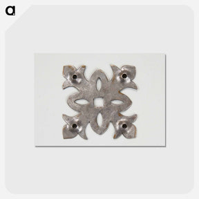 アートポストカード-Escutcheon for a Furniture Pull
 - バーンズ・コレクション Postcard.