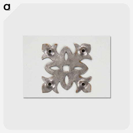 アートポストカード-Escutcheon for a Furniture Pull
 - バーンズ・コレクション Postcard.