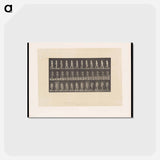 アートポストカード-Naked Woman Walking
 - エドワード マイブリッジ Postcard.