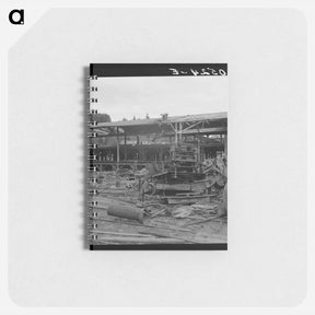 アートメモ帳-Dismantling the Mumby Lumber Mill - ドロテア ラング Memo.