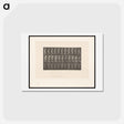 アートポストカード-Woman with Basket
 - エドワード マイブリッジ Postcard.