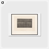 アートポストカード-Woman with Basket
 - エドワード マイブリッジ Postcard.