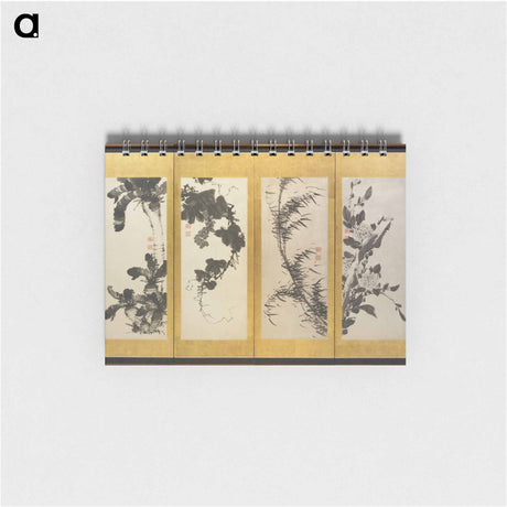 アートメモ帳-Flowers and Plants of the Four Seasons
 - セントルイス美術館 Memo.