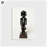 アートポストカード-Reliquary Guardian Figure
 - バーンズ・コレクション Postcard.