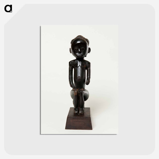 アートポストカード-Reliquary Guardian Figure
 - バーンズ・コレクション Postcard.