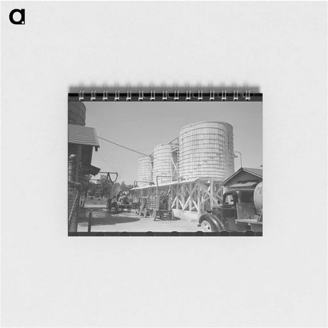 アートメモ帳-Pie Town Well
 - ラッセル リー Memo.