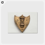 アートポストカード-Keyhole Escutcheon
 - バーンズ・コレクション Postcard.