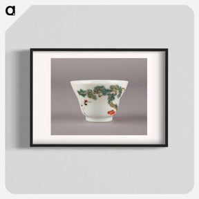 アートポスター-Wine Cup with Pine, Crane, Fungus, and Bats
 - セントルイス美術館 Poster.