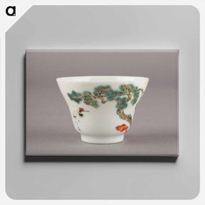 アートパネル-Wine Cup with Pine, Crane, Fungus, and Bats
 - セントルイス美術館 Canvas.