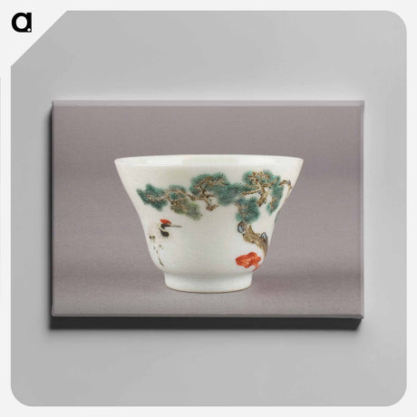 アートパネル-Wine Cup with Pine, Crane, Fungus, and Bats
 - セントルイス美術館 Canvas.