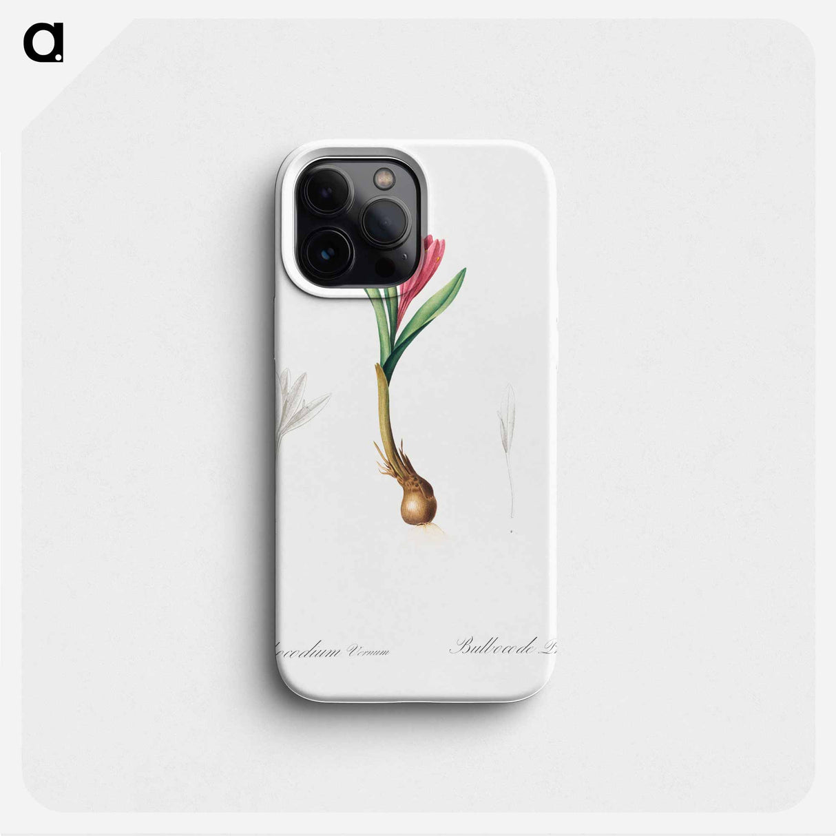 Spring meadow saffron illustration - Pierre Joseph Redouté Phone Case.
