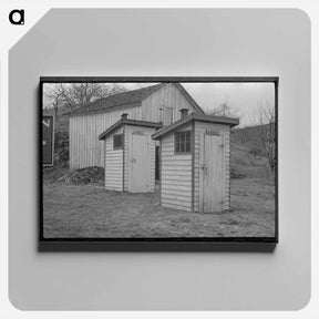 アートパネル-Raising the Flag, Donaldsonville
 - ラッセル リー Canvas.