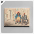 アートパネル-Meeting of - Unfortunate Citoyens. Dismay of Two Disgraced Patriots
 - イェール大学アートギャラリー Canvas.
