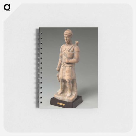 アートメモ帳-Male Figure with Rabbit
 - バーンズ・コレクション Memo.