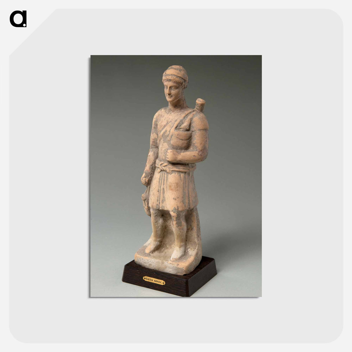 アートポストカード-Male Figure with Rabbit
 - バーンズ・コレクション Postcard.