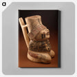 アートパネル-Kneeling Figure Effigy Vessel
 - セントルイス美術館 Canvas.