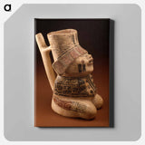 アートパネル-Kneeling Figure Effigy Vessel
 - セントルイス美術館 Canvas.