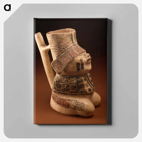 アートパネル-Kneeling Figure Effigy Vessel
 - セントルイス美術館 Canvas.