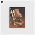 アートメモ帳-Kneeling Figure Effigy Vessel
 - セントルイス美術館 Memo.