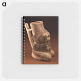 アートメモ帳-Kneeling Figure Effigy Vessel
 - セントルイス美術館 Memo.