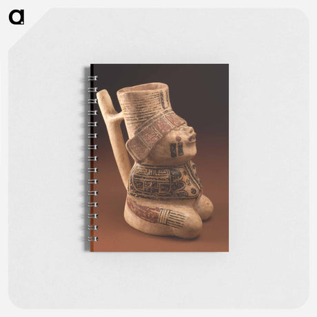 アートメモ帳-Kneeling Figure Effigy Vessel
 - セントルイス美術館 Memo.