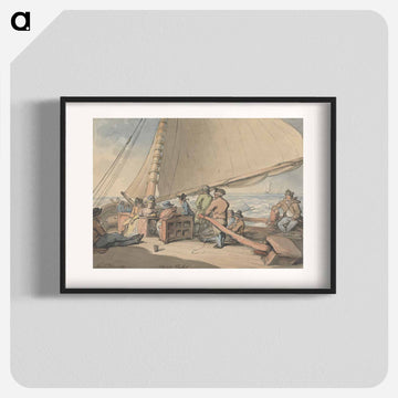 A Dutch Packet in a Rising Breeze
 - イェール大学アートギャラリー Poster.